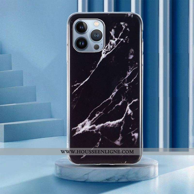 Coque iPhone 15 Pro Marbre Intense