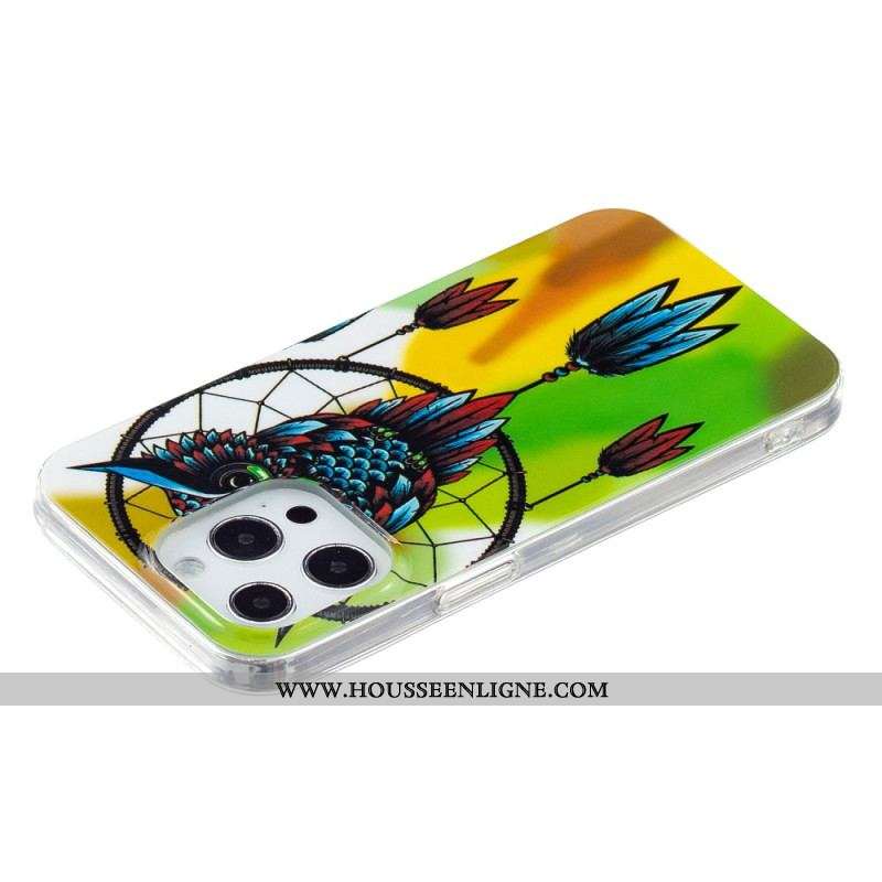 Coque iPhone 15 Pro Max Fluorescente Attrape Rêves