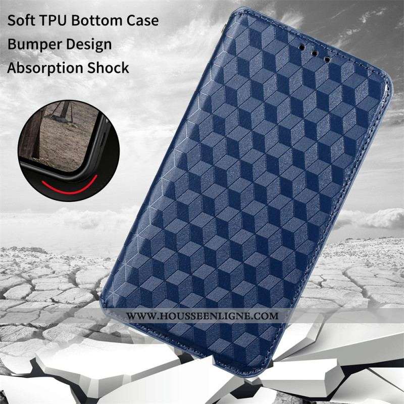 Flip Cover Samsung Galaxy A14 5G / A14 Motif 3D