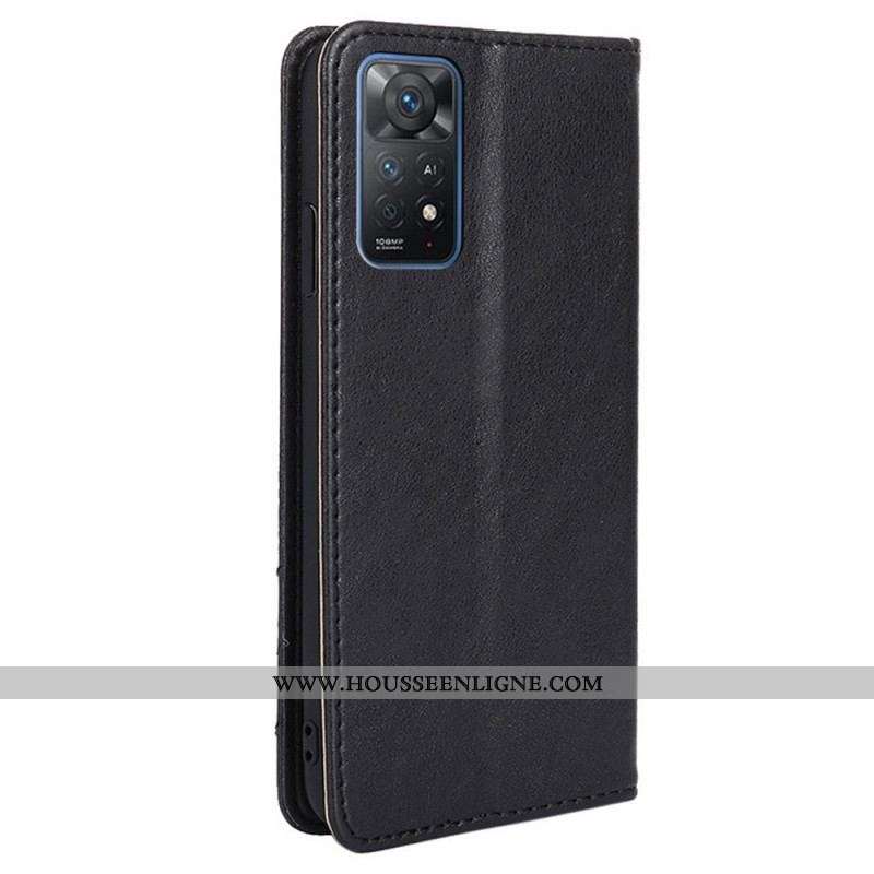 Flip Cover Xiaomi Redmi Note 11 Pro / Note 11 Pro 5G Style Cuir Rivet