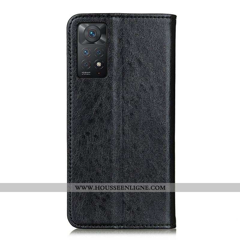 Flip Cover Xiaomi Redmi Note 11 Pro / Note 11 Pro 5G Texture Cuir