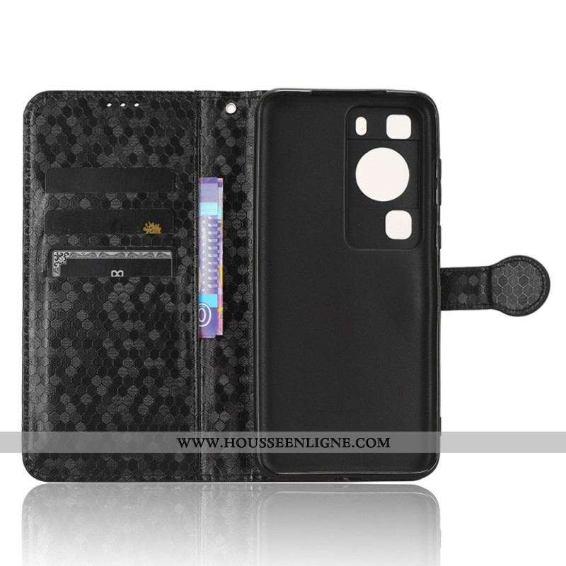 Housse Huawei P60 Pro Motif 3D à Lanière