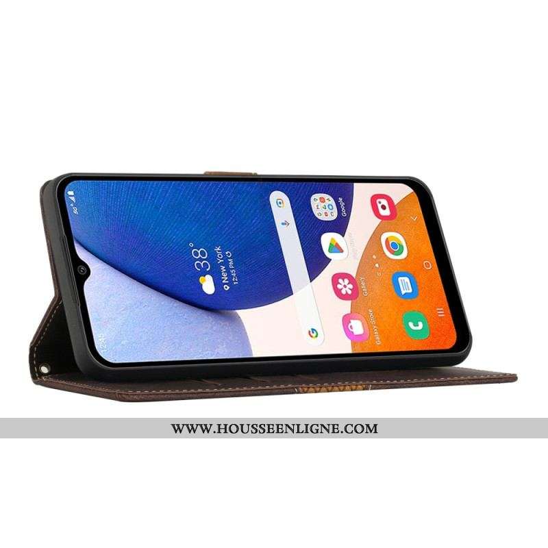 Housse Samsung Galaxy A14 5G / A14 Motif à Lanière