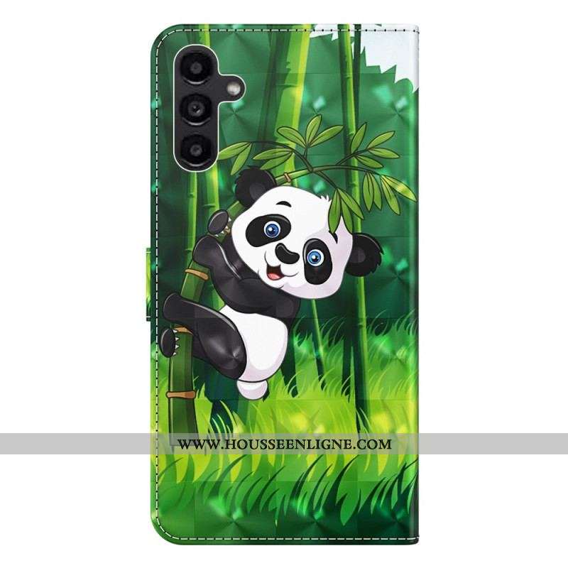 Housse Samsung Galaxy A14 5G / A14 Panda Bambou