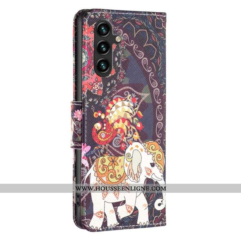 Housse Samsung Galaxy A14 5G / A14 Éléphant Tribal