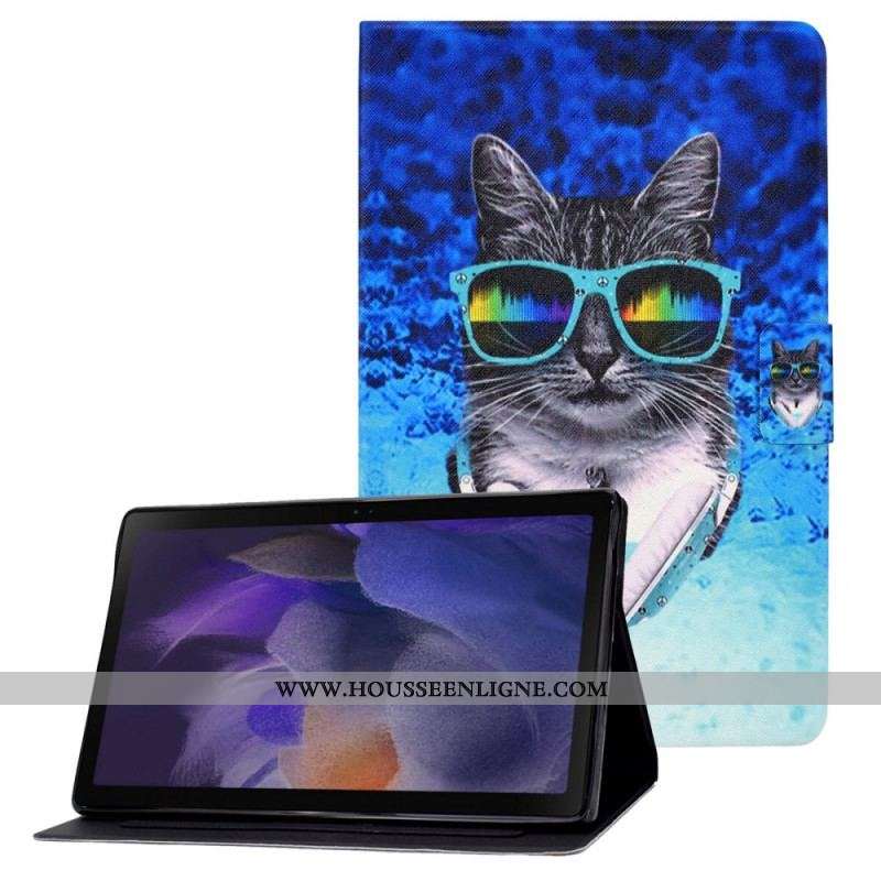 Housse Samsung Galaxy Tab A8 (2021) Chat Disco