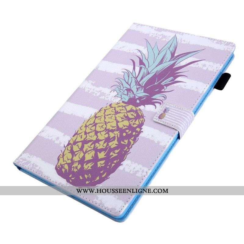 Housse Samsung Galaxy Tab A8 (2021) Design Ananas