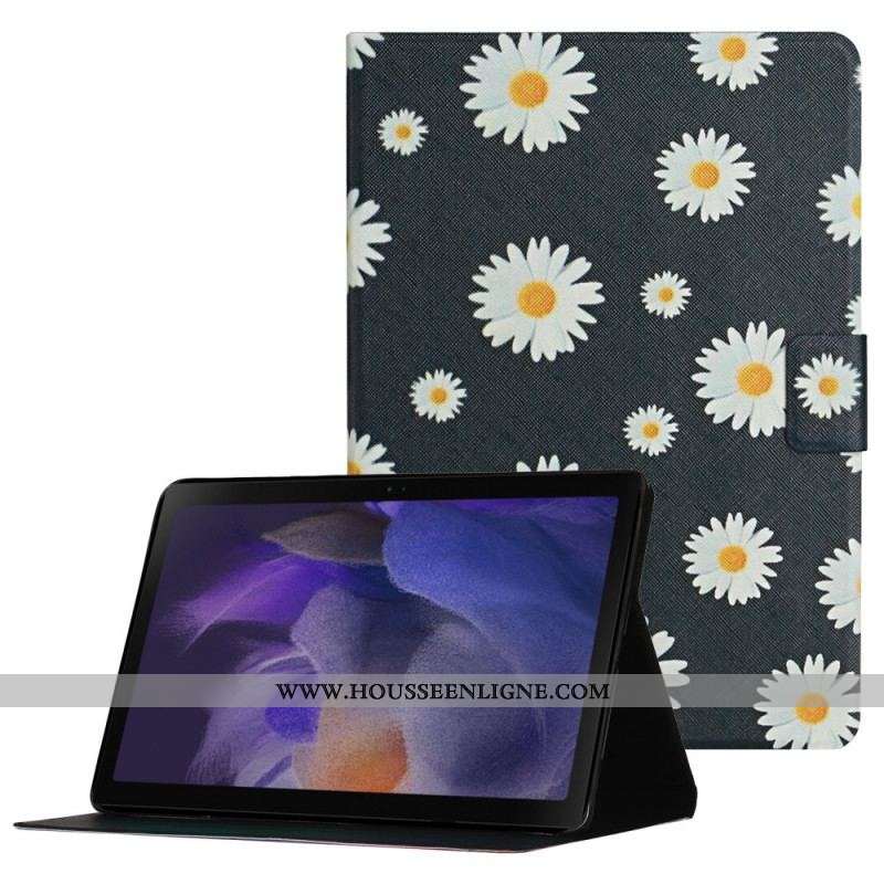 Housse Samsung Galaxy Tab A8 (2021) Fleurs Fleurs Fleurs