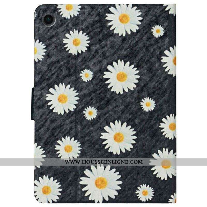 Housse Samsung Galaxy Tab A8 (2021) Fleurs Fleurs Fleurs