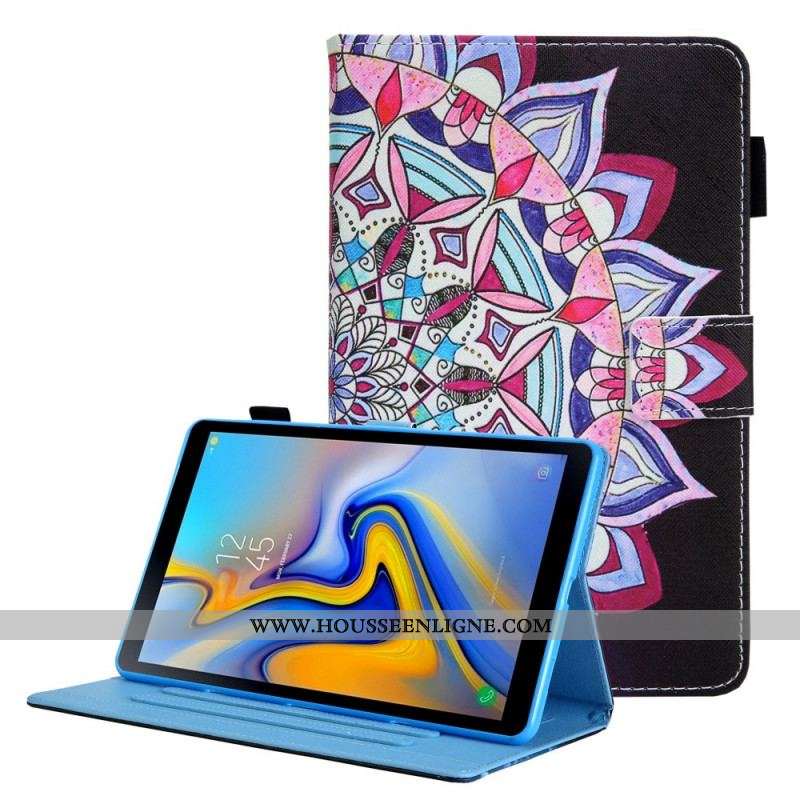 Housse Samsung Galaxy Tab A8 (2021) Mandala Graphique