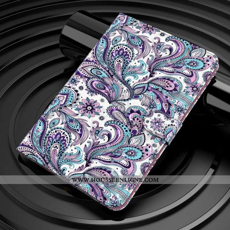 Housse Samsung Galaxy Tab A8 (2021) Motif Cachemire