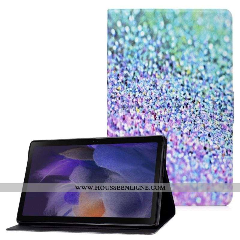 Housse Samsung Galaxy Tab A8 (2021) Paillettes Brillantes