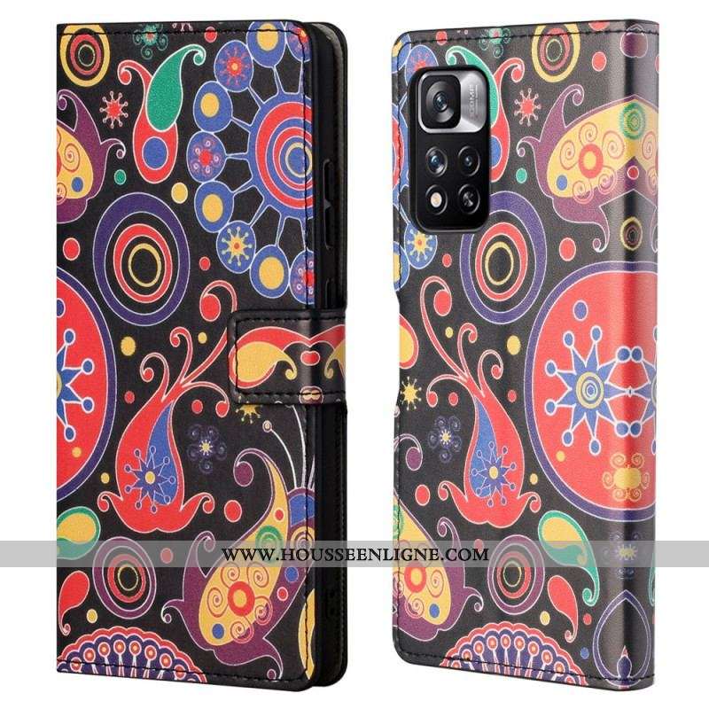 Housse Xiaomi Redmi Note 11 Pro / Note 11 Pro 5G Dessins Galaxie