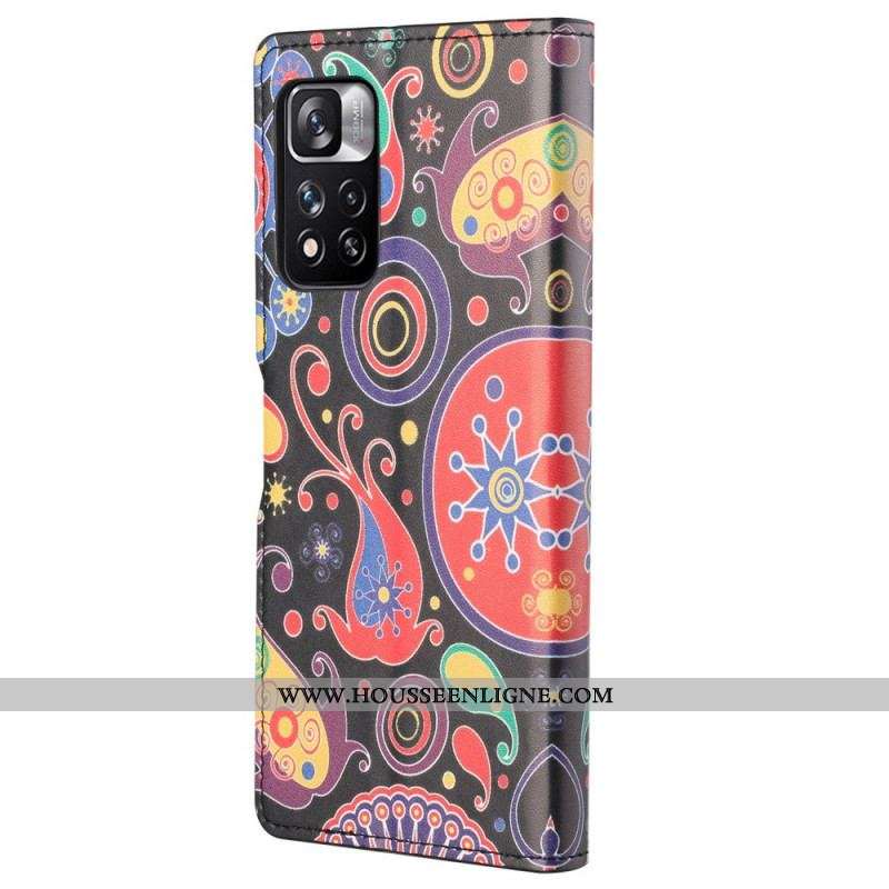 Housse Xiaomi Redmi Note 11 Pro / Note 11 Pro 5G Dessins Galaxie