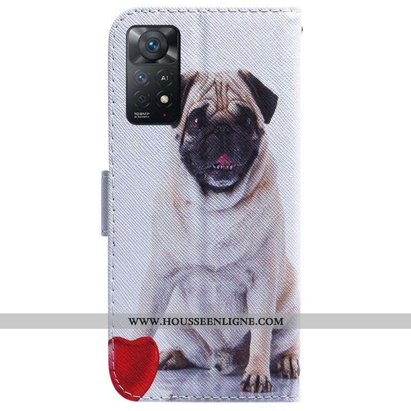 Housse Xiaomi Redmi Note 11 Pro / Note 11 Pro 5G Pug Dog