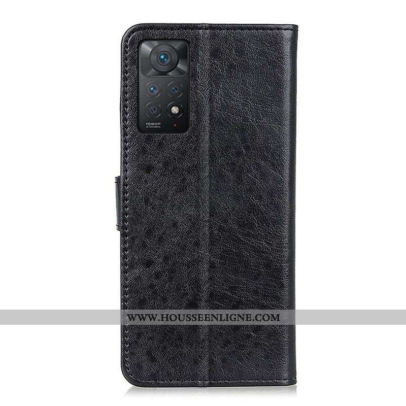 Housse Xiaomi Redmi Note 11 Pro / Note 11 Pro 5G Simili Cuir Texturé