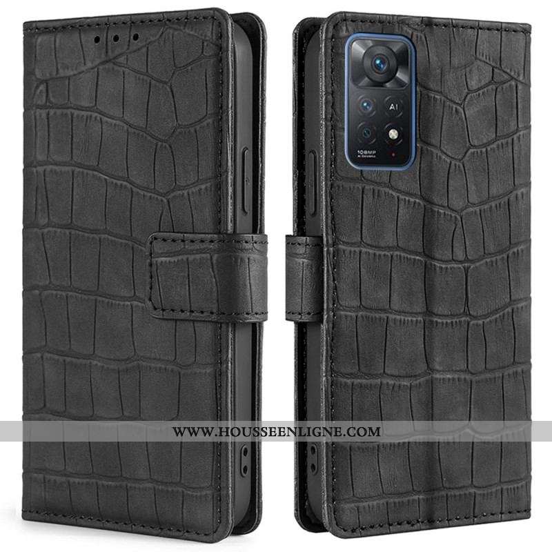 Housse Xiaomi Redmi Note 11 Pro / Note 11 Pro 5G Skin-Touch Crocodile