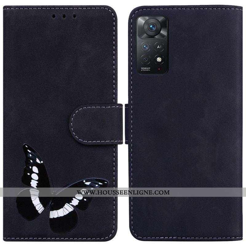 Housse Xiaomi Redmi Note 11 Pro / Note 11 Pro 5G Skin-Touch Papillon