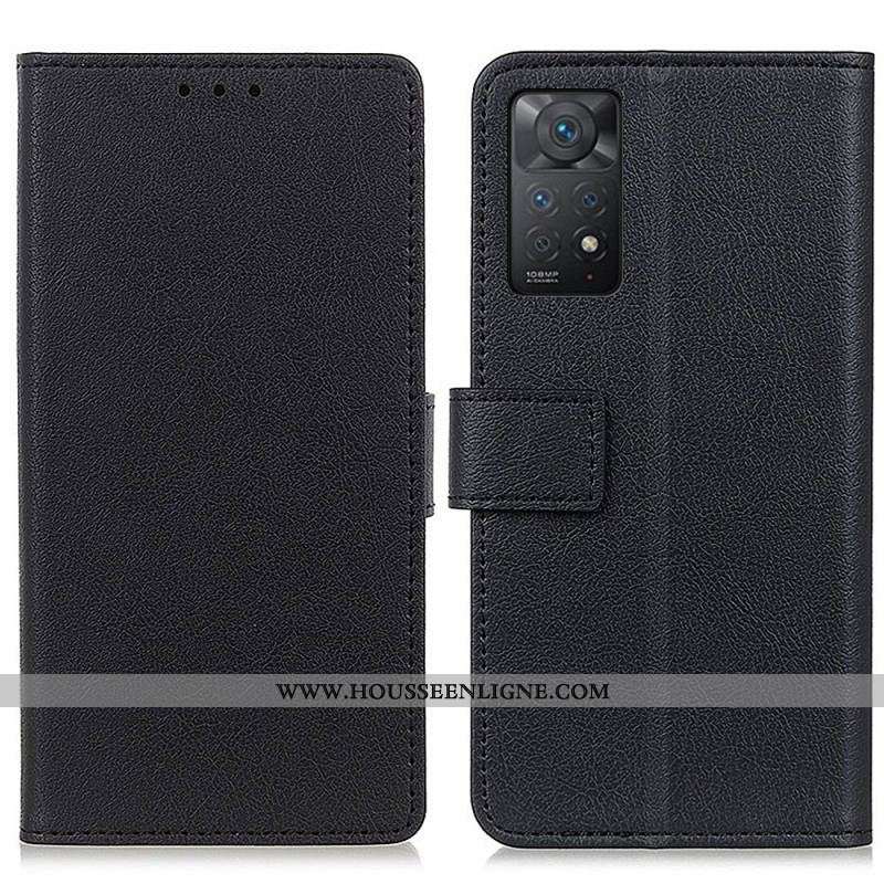 Housse Xiaomi Redmi Note 11 Pro / Note 11 Pro 5G Style Cuir Classique