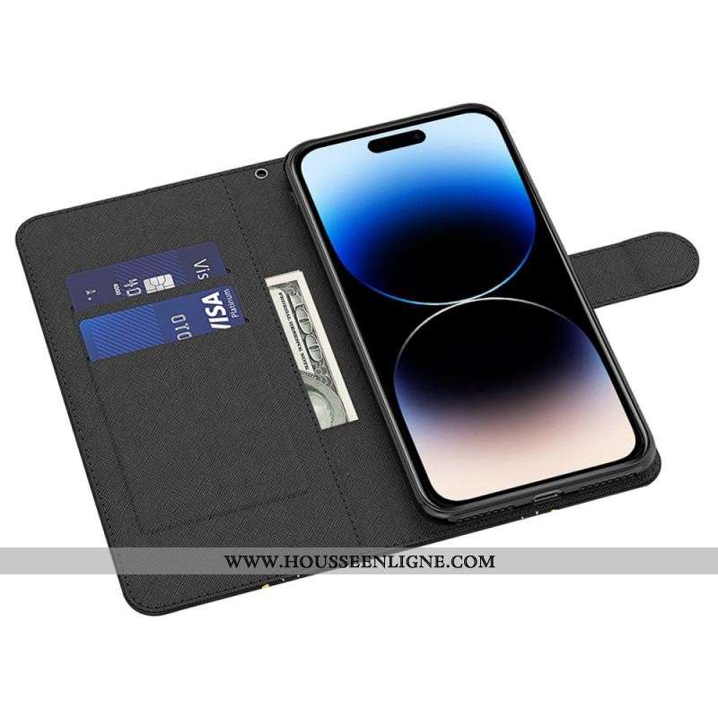 Housse iPhone 15 Plus Design 3D à Lanière