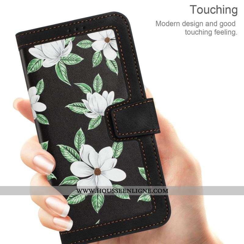 Housse iPhone 15 Plus Luxury Flowers