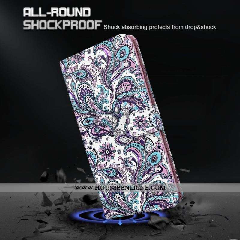 Housse iPhone 15 Plus Motif 3D à Lanière