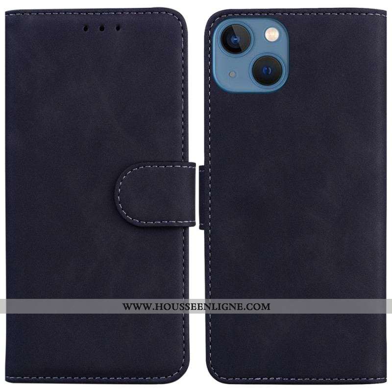 Housse iPhone 15 Plus Style Cuir Douceur