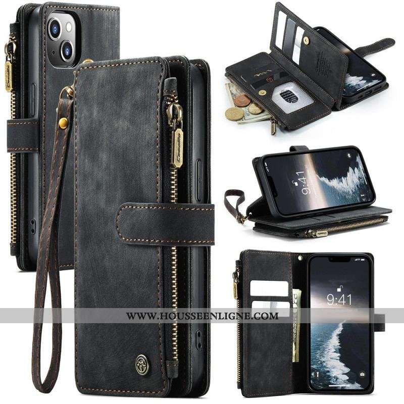 Housse iPhone 15 Porte-Monnaie CASEME