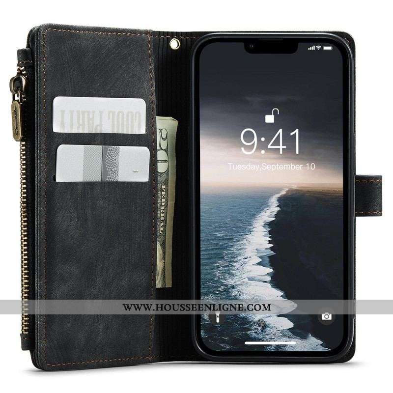 Housse iPhone 15 Porte-Monnaie CASEME