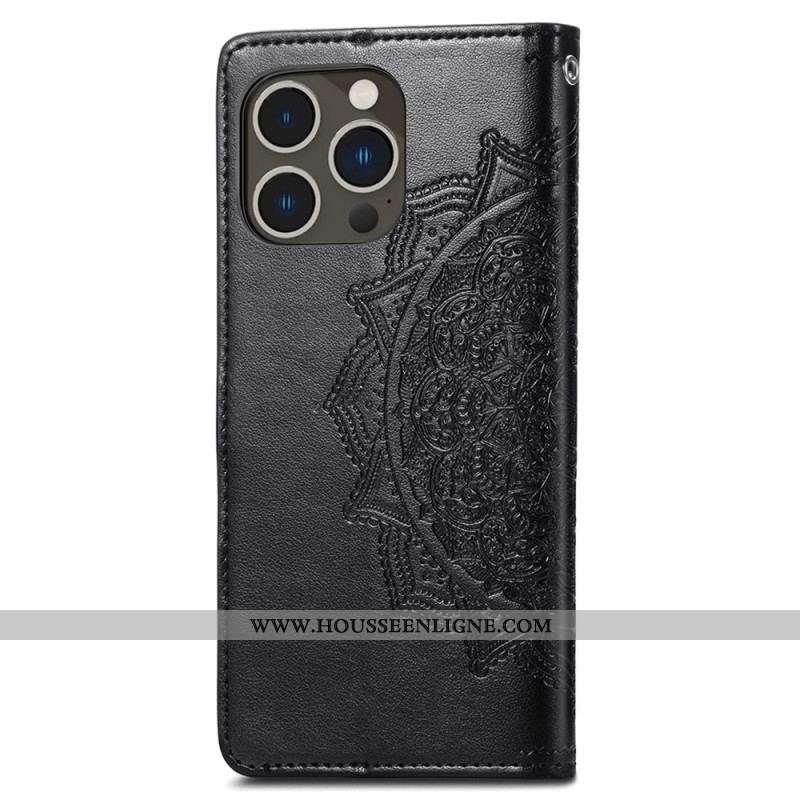 Housse iPhone 15 Pro Mandala Baroque