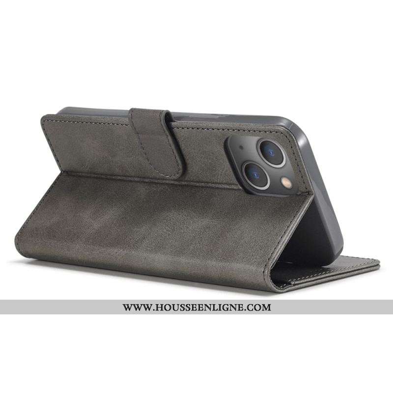 Housse iPhone 15 Simili Cuir LC.IMEEKE