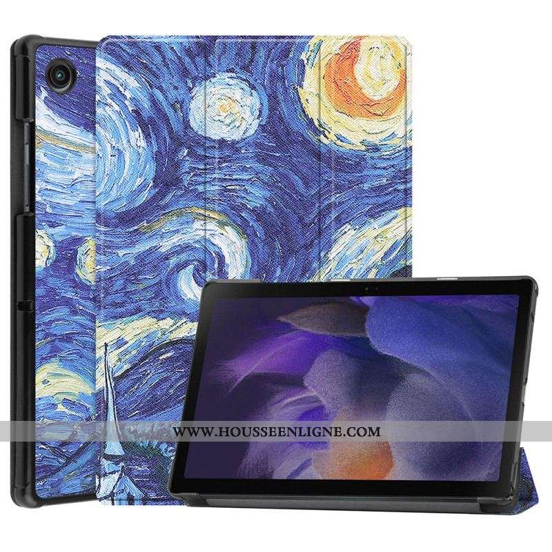 Smart Case Samsung Galaxy Tab A8 (2021) Renforcée Van Gogh