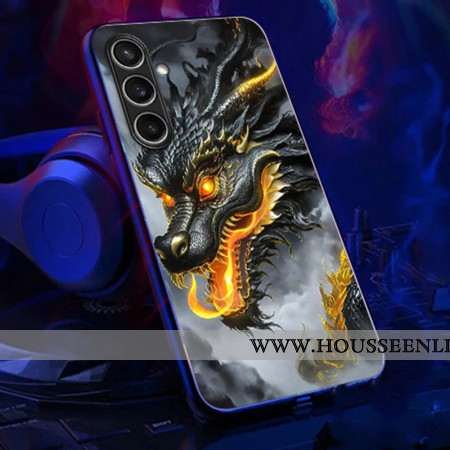 Coque Galaxy A16 4G / 5G Call Flash Series Dragon Noir