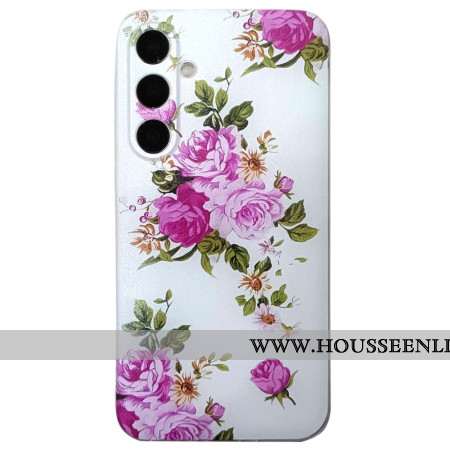 Coque Galaxy A16 4G / 5G Motif Floral Élégant