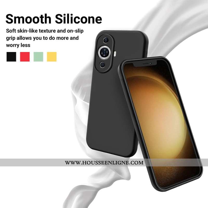 Coque Huawei Nova 11 Pro Silicone Liquide à Lanière