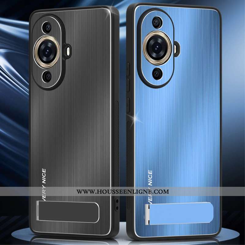 Coque Huawei Nova 12S Effet Métal Support