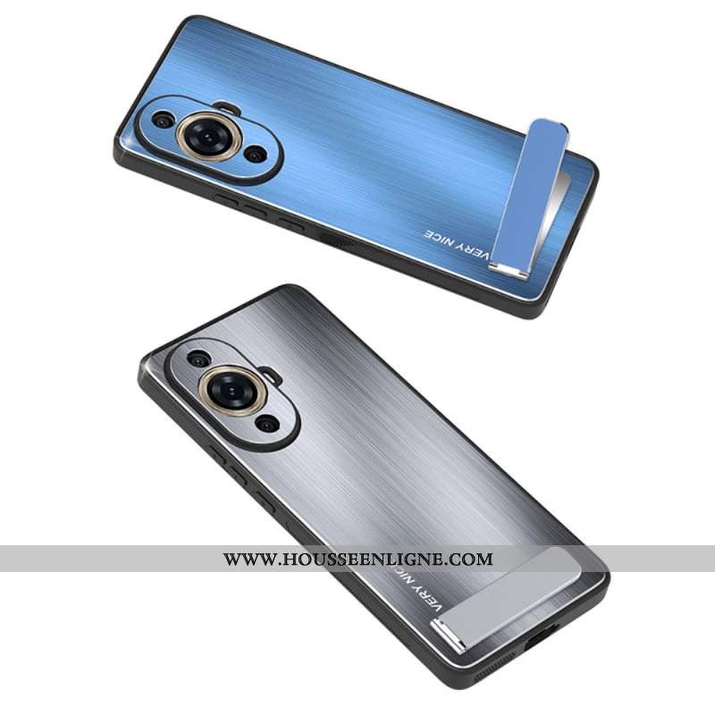 Coque Huawei Nova 12S Effet Métal Support