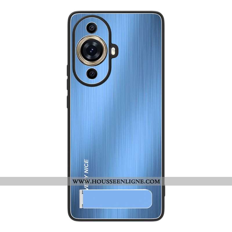 Coque Huawei Nova 12S Effet Métal Support