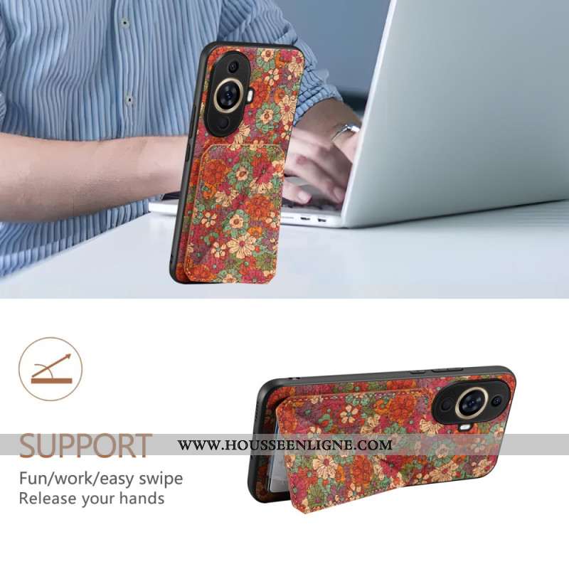 Coque Huawei Nova 12S Motif Floral