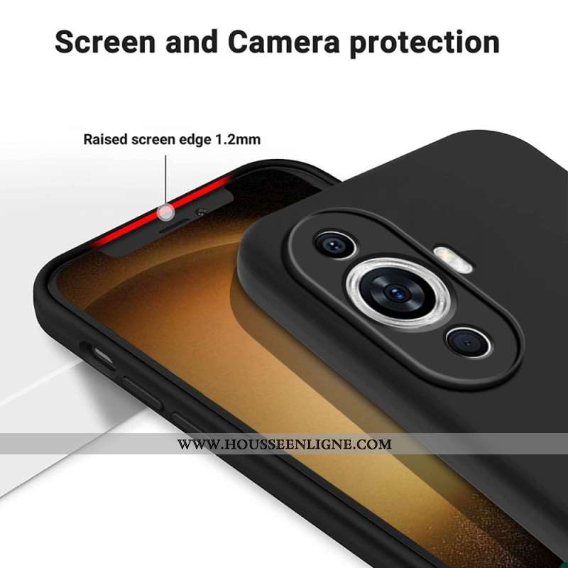 Coque Huawei Nova 12S Silicone Liquide à Lanière