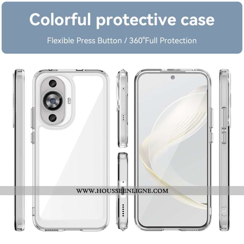 Coque Huawei Nova 12s Transparente Anti-Chute