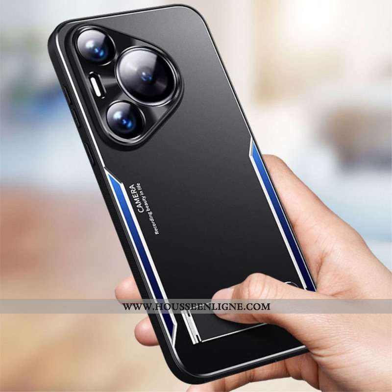 Coque Huawei Pura 70 Effet Métal Support