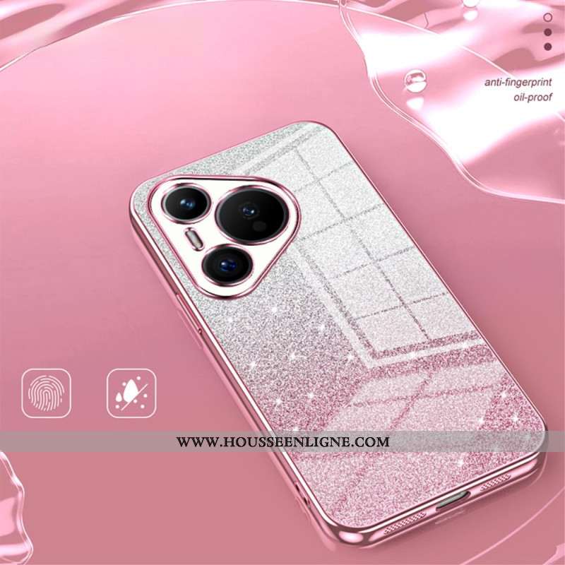 Coque Huawei Pura 70 Paillettes Dégradées