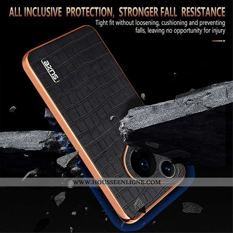 Coque Huawei Pura 70 Pro Motif Crocodile AZNS