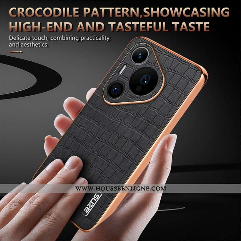 Coque Huawei Pura 70 Pro Motif Crocodile AZNS