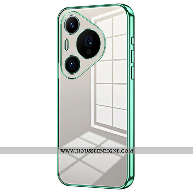 Coque Huawei Pura 70 Pro Rébords Style Métal