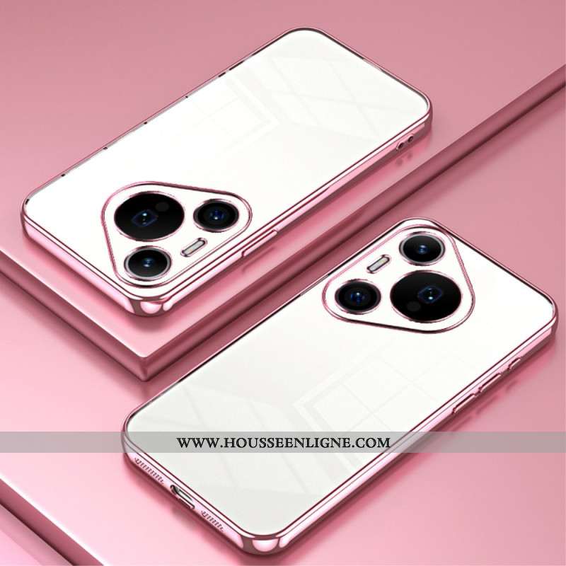 Coque Huawei Pura 70 Pro Rébords Style Métal