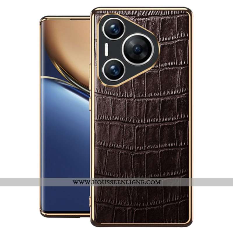 Coque Huawei Pura 70 Pro Style Crocodile