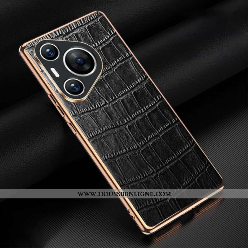 Coque Huawei Pura 70 Pro Style Crocodile