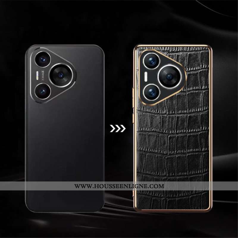 Coque Huawei Pura 70 Pro Style Crocodile